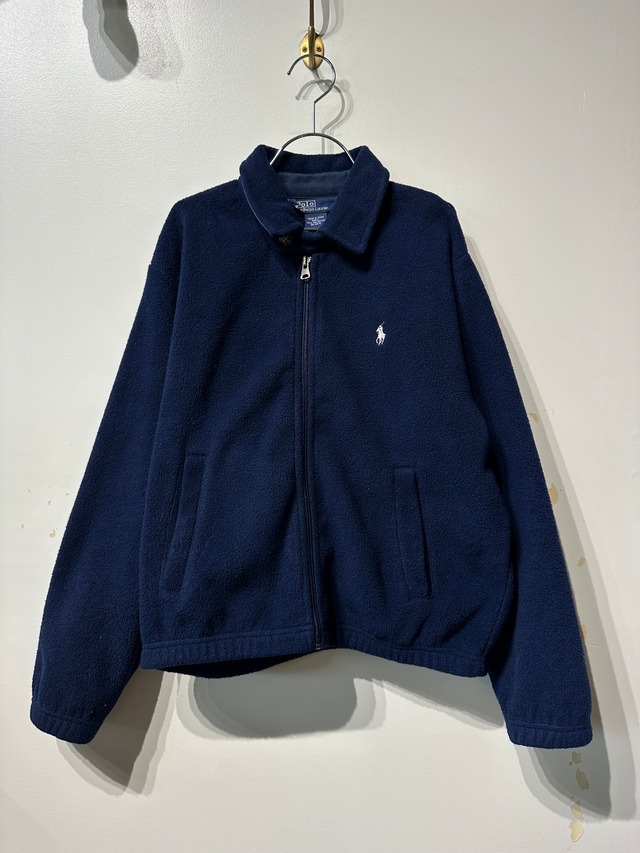 (KD285)140cm  Polo Ralph Lauren zip up fleece jacket