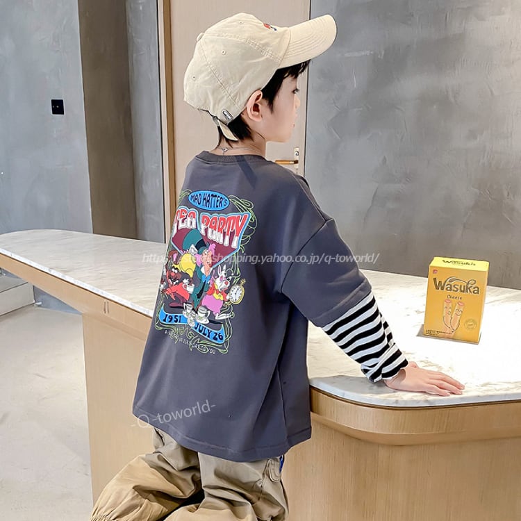 激安特価品 キッズ 長袖Tシャツ160