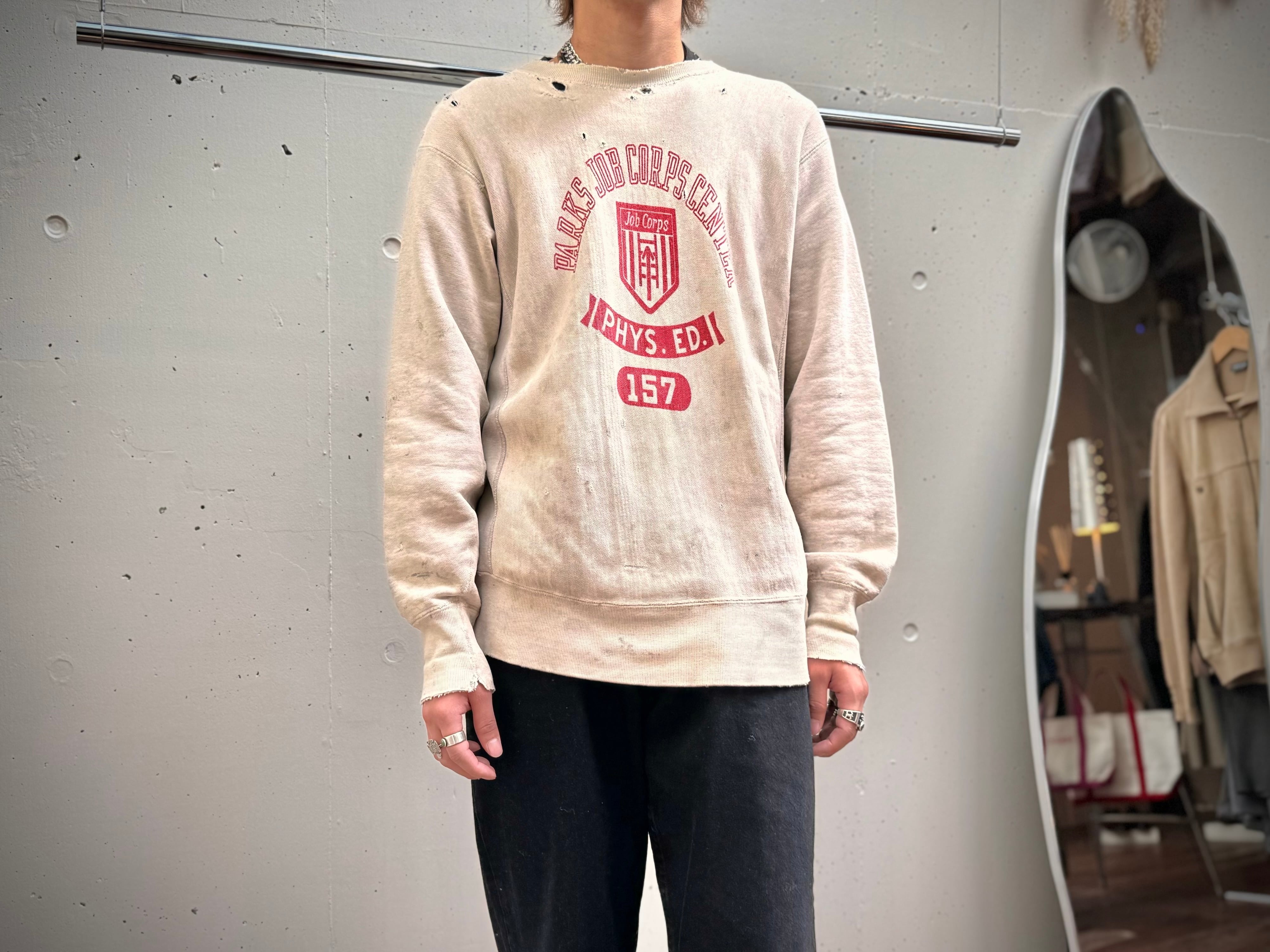 チャンピオン Champion リバースウィーブ タタキタグ染み込み3段プリント