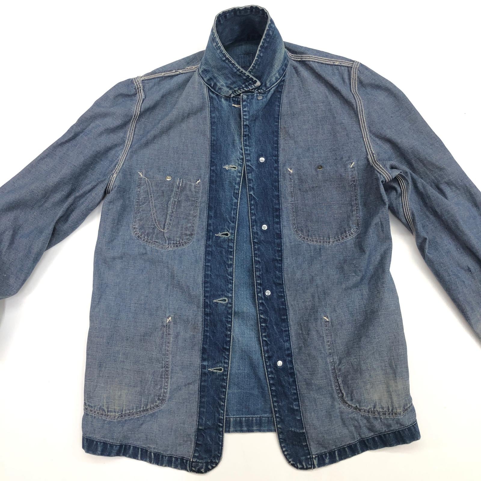 LEE リー 70年代 USA製 91-J デニム カバーオール デニムジャケット