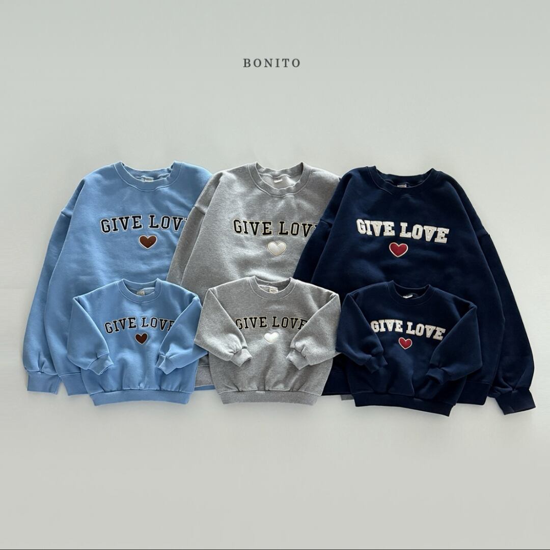 《予約》BONITO ¨ 12m-adult) give love man to man