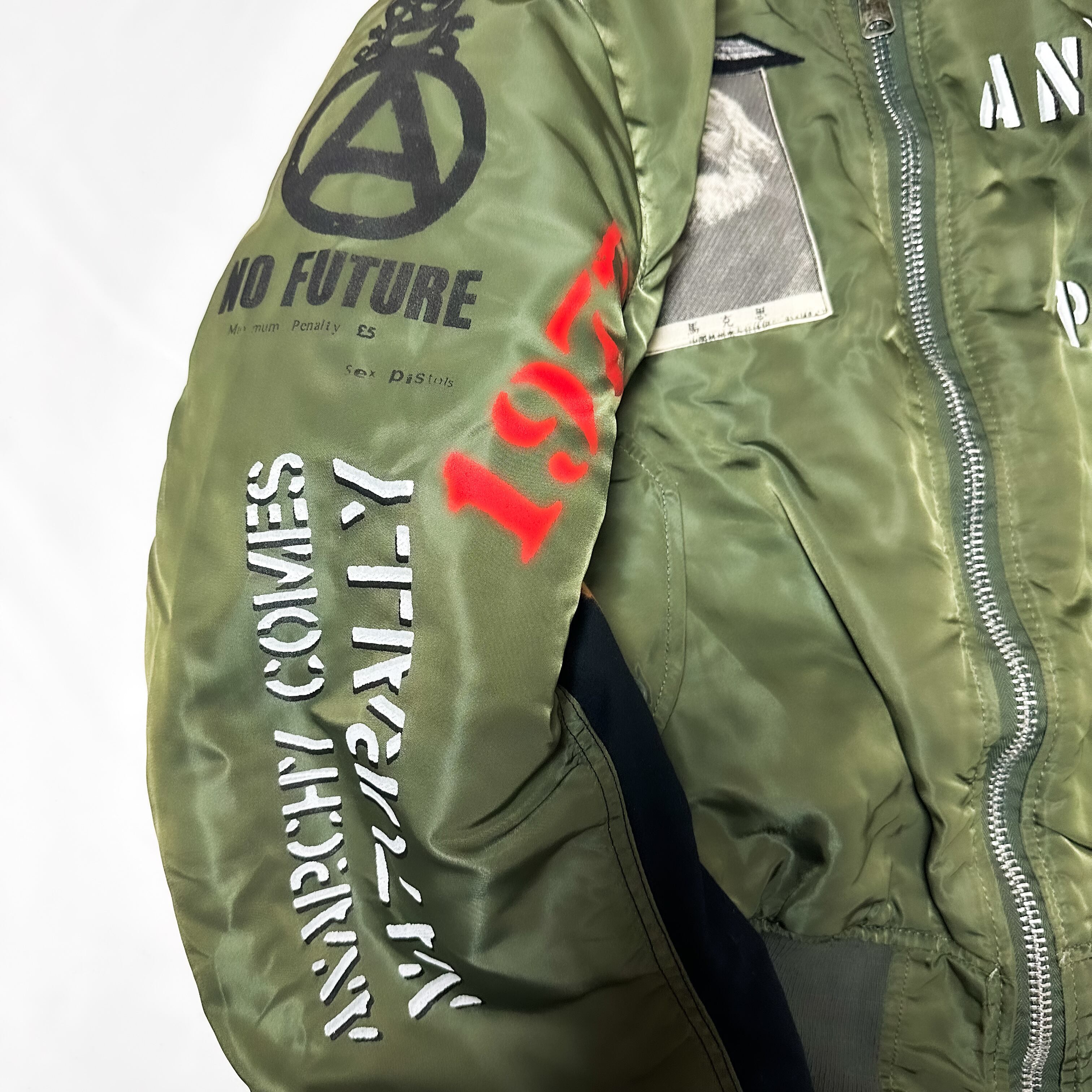 UNFINISHEDアナーキーMA-1 2023108 | UNFINISHED