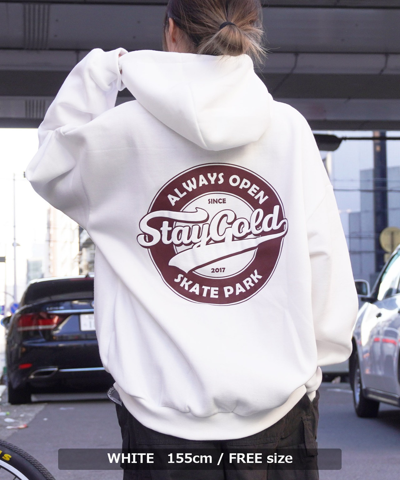 ◆STAY GOLD サークルロゴ ビッグパーカー◆SG-T22002