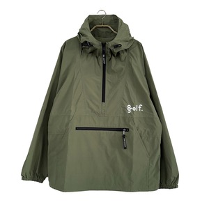 RIPSTOP PACKABLE ANORAK HOODIE -KHAKI-