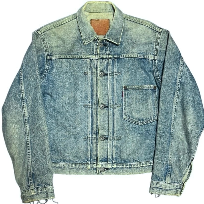 雰囲気抜群 EVISU 1st 大戦モデル カモメ デニムジャケット サイズ38