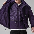 Zip-up Hip-length Padded Jacket ◇2color H0995