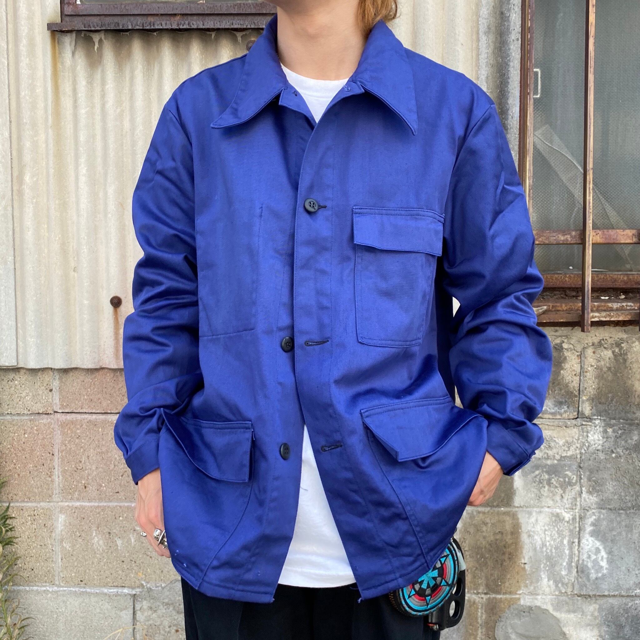 Vtn Industries ユーロワーク フレンチワークジャケット カバーオール メンズxl相当 古着 ワークジャケット Al2109 Cave 古着屋 公式 古着通販サイト 30 Off Sale開催中