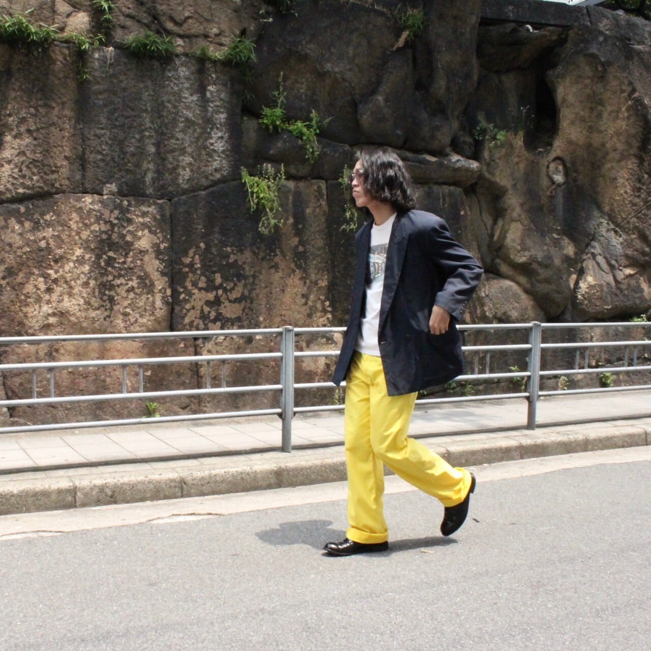 90s GIVENCHY Silk Seersucker Double Tailored Jacket | VOLAR