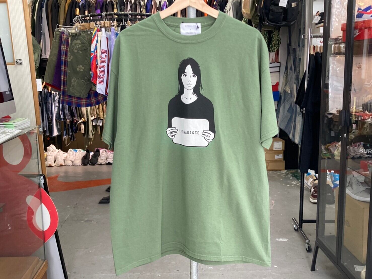 トップスKIYONAGA & CO x KYNE Tシャツ Mサイズ 2色セット
