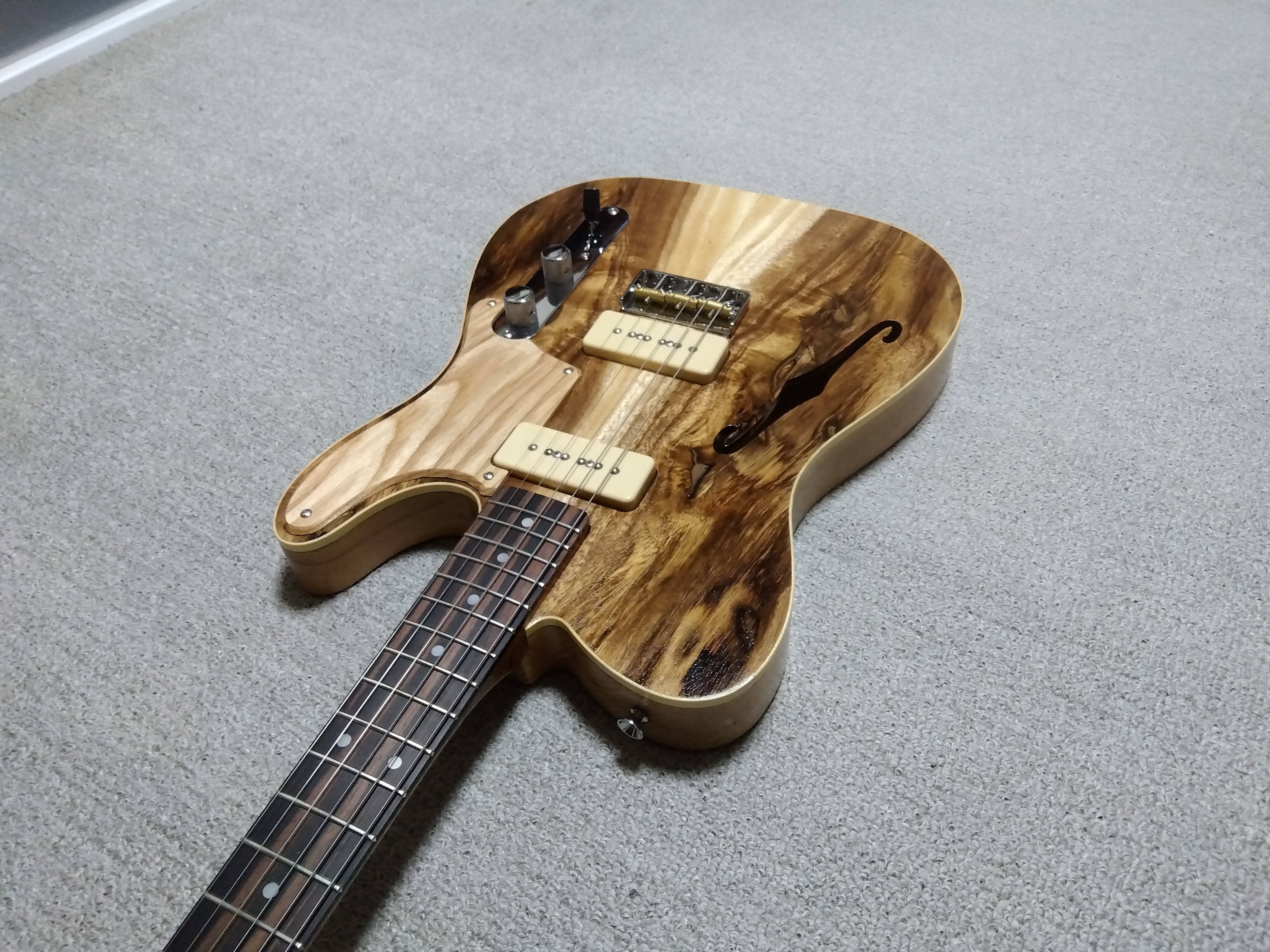 tele sgホロー　htsguitar Telcaster テレキャスター htsguitar