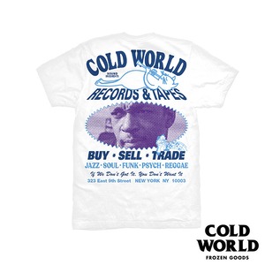 【COLD WORLD FROZEN GOODS/コールドワールドフローズングッズ】DIGGING TEE Tシャツ / WHITE ホワイト