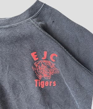 Vintage 60s Print Raglan Half Sleeve Sweat