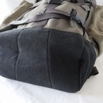 【Deadstock Item】バックパック / Convertible 2WAY Backpack/ スミクロ×ブラックキャンバス・ボトム