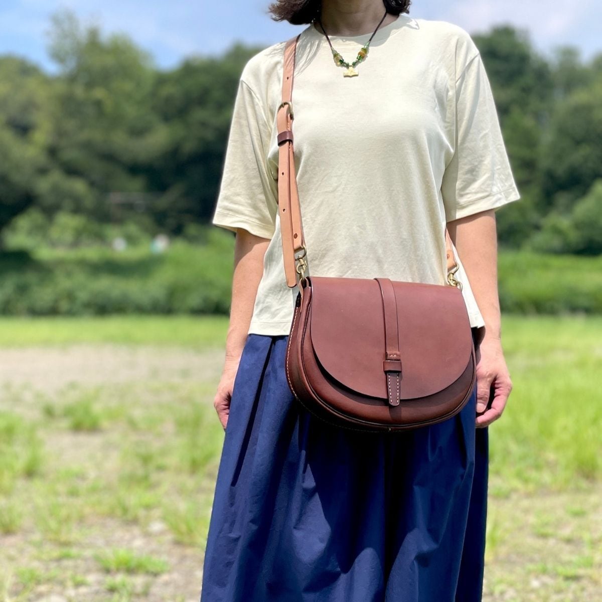 ショルダーバッグ 刻印サービス付［全3色］Shoulder Bag［3 colors