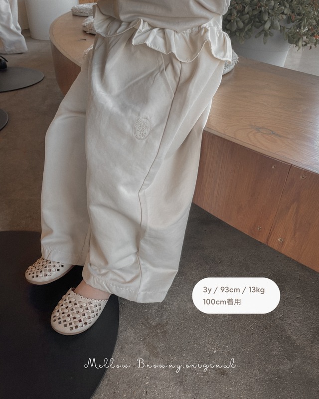 canele pants - kids [ original ≠ my Mellow ]