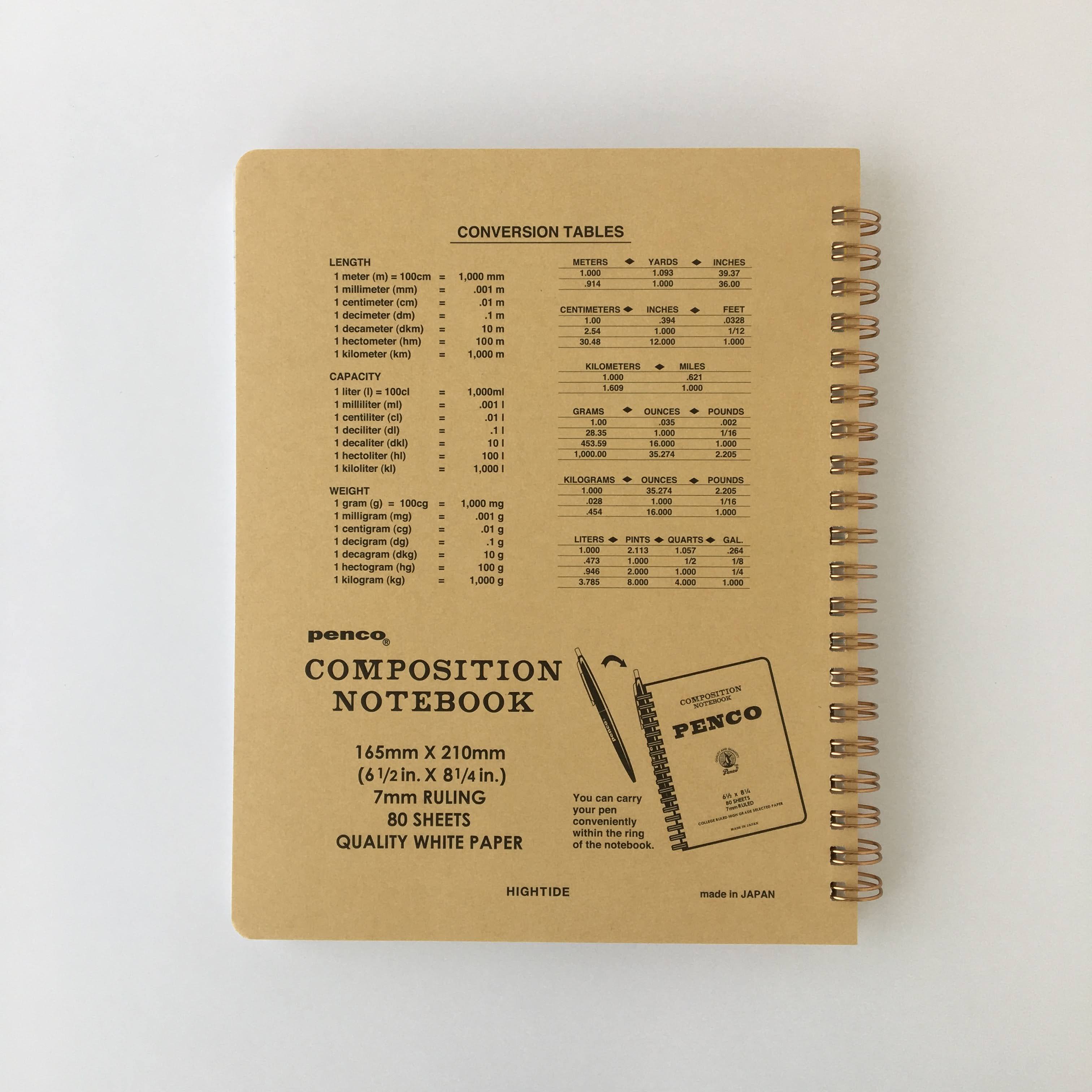 ノートブック リングノート コイルノート 青 L / Coil Notebook Large