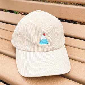 【コーデュロイキャップ】「あめだまとふじさん」サンド