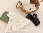 【取寄/韓国直送】26/SM ショーリング紐ワンピース｜夏服｜ベビー服｜韓国子供服