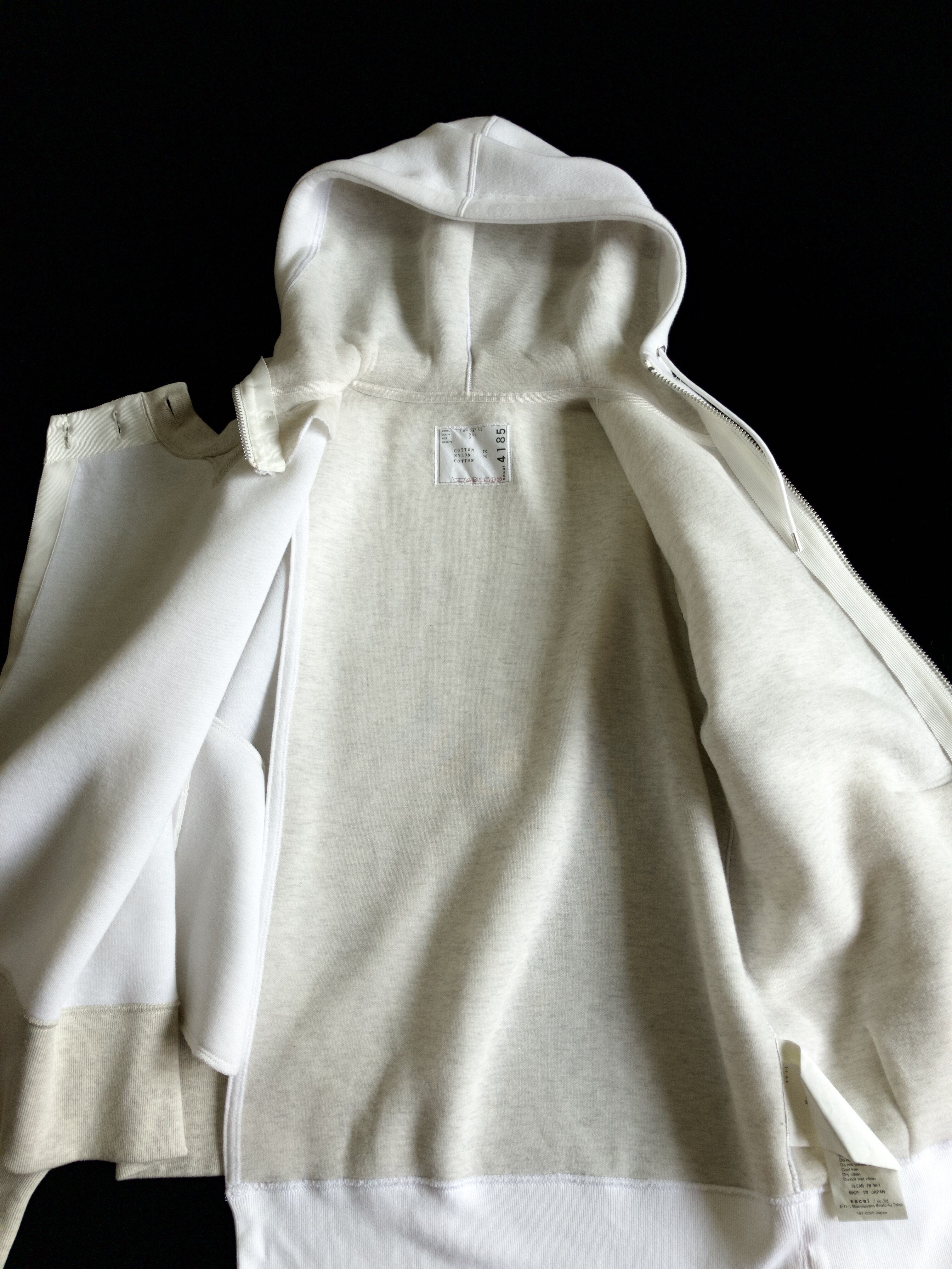 18AW sacai ドッキングスウェット | MIKOTONORI.