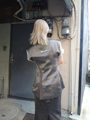 【25SS】MUKCYEN ムッシャン / out jacket vest / ジャケットベスト