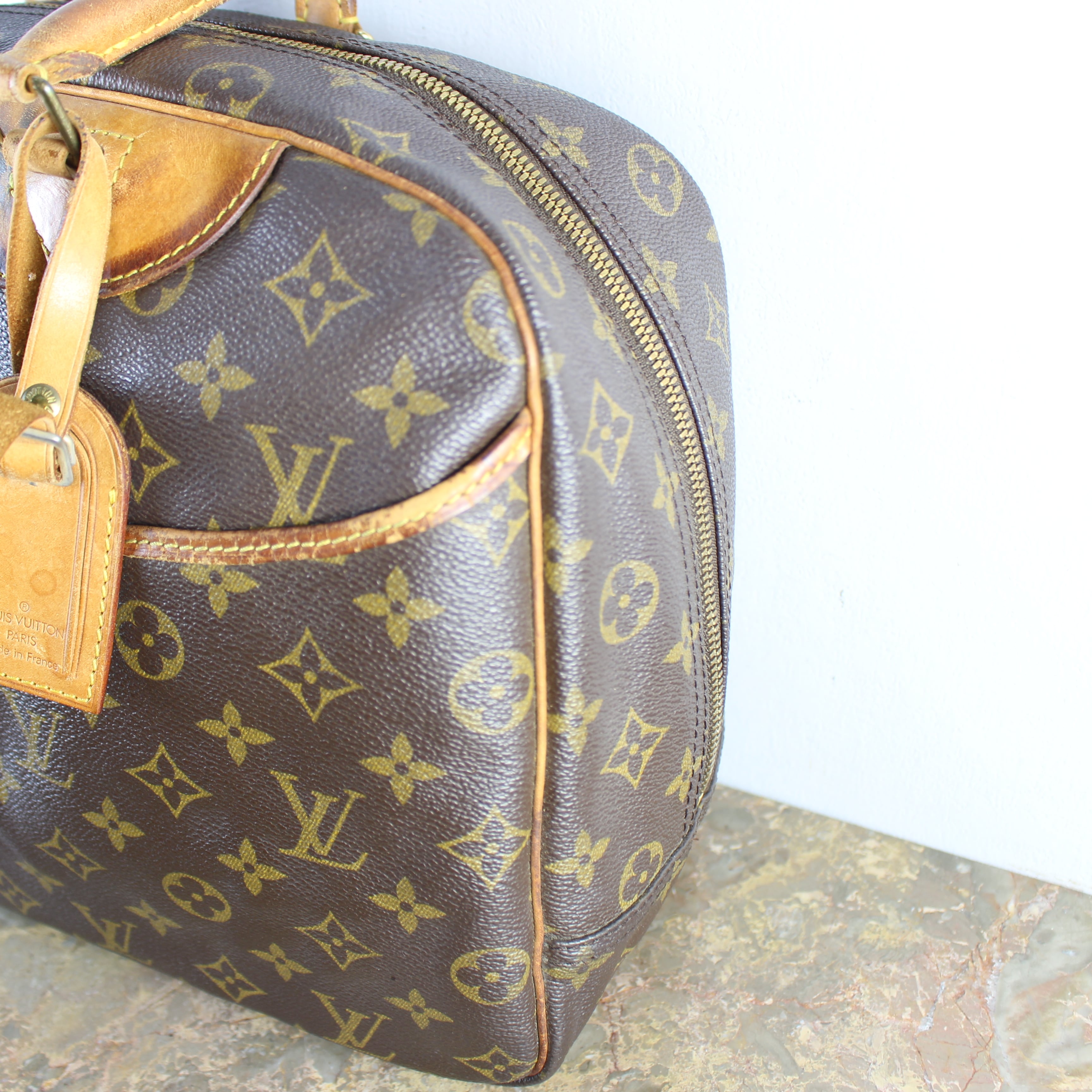 LOUIS VUITTON M47270 SD0065 MONOGRAM BOSTON BAG MADE IN FRANCE