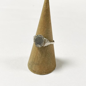 Vintage 800 Silver Art Deco Signed Ring Made In Hungary Vintage 800 Silver Art Deco Signed Ring Made In Hungary