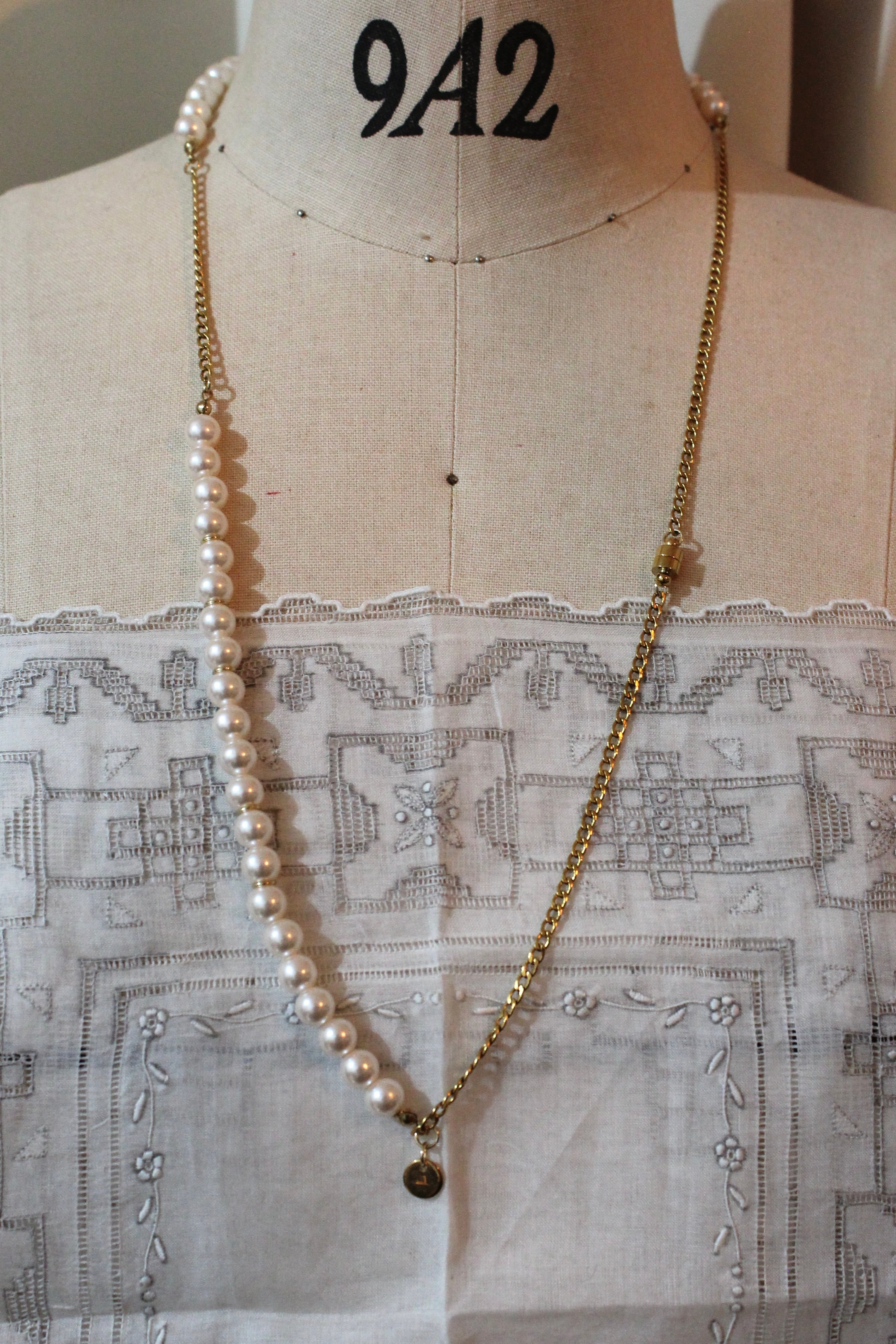 3way pearl necklace | CHATOE