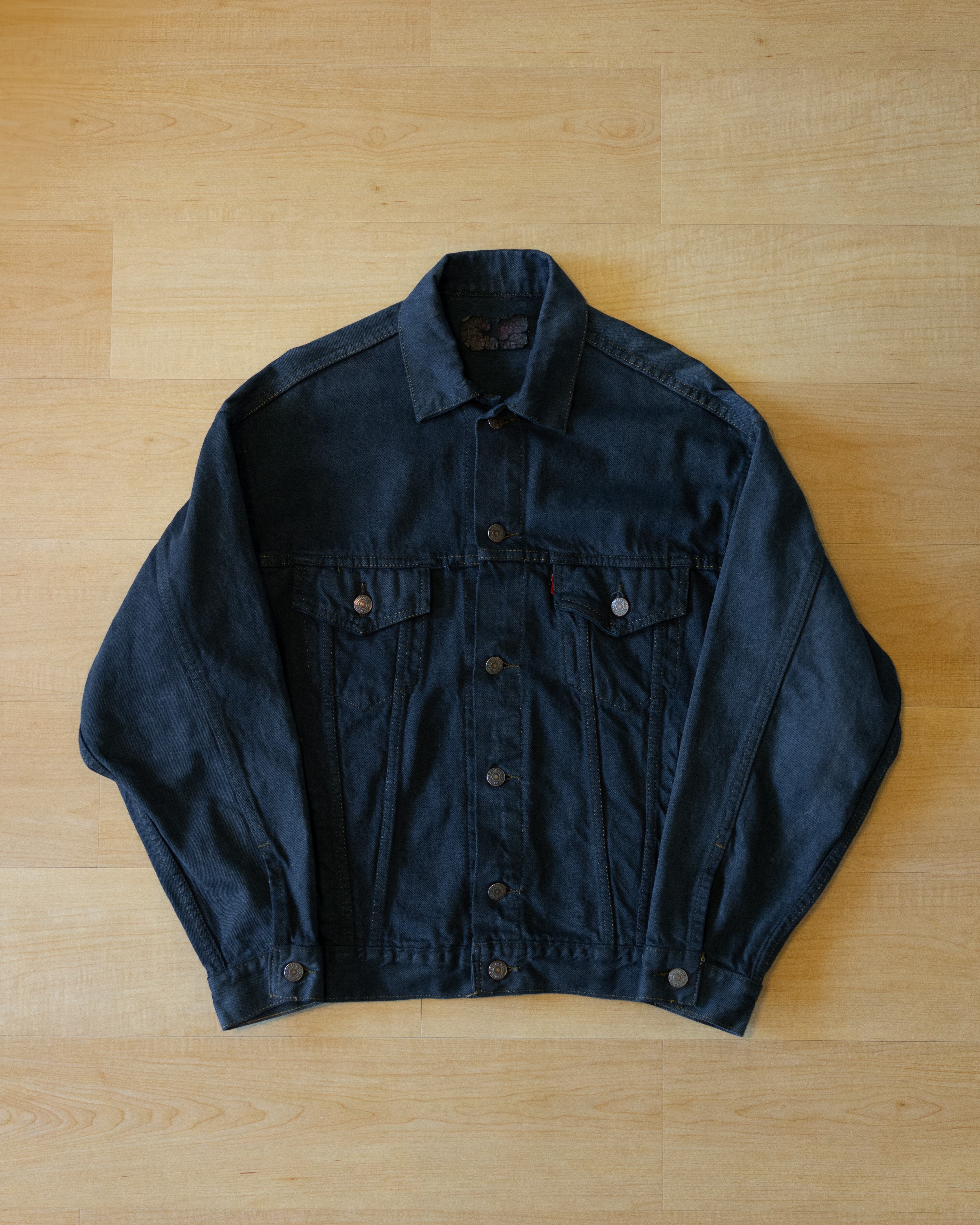 新品 ☆ バードウェル インディゴ デニム ジャケット ネル