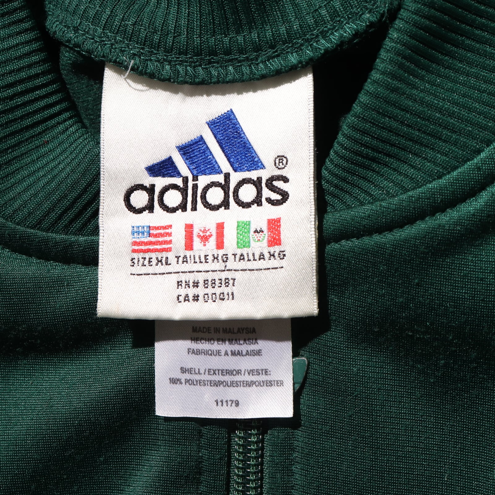 美品 90s XL adidas トラックジャケット アディダス 緑 グリーン | ENCOUNT