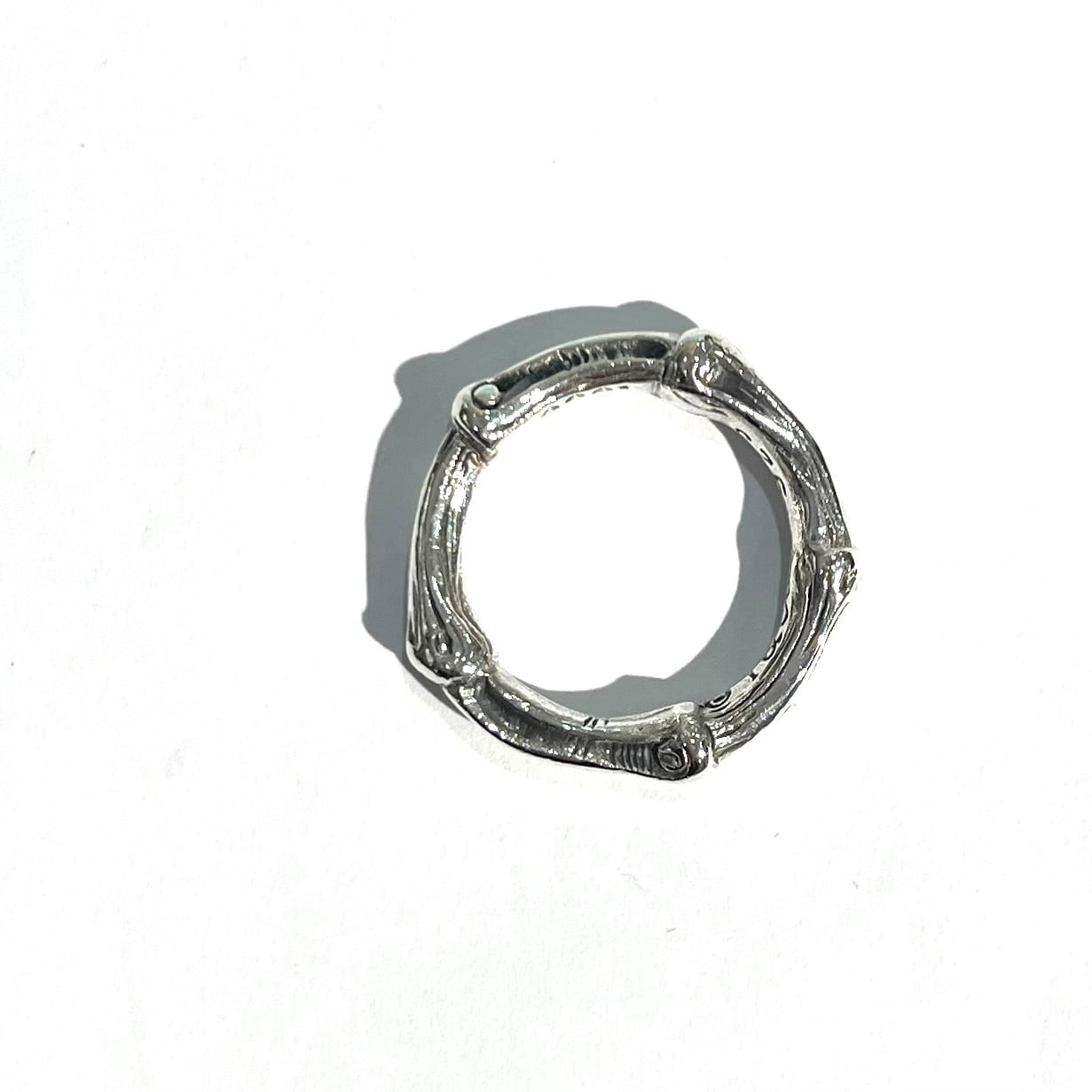 最終価格【希少品】【美品】TIFFANY & COティファニーバンブーリング8号 1996 バンブーリング 指輪 8号 925 シルバー アクセサリー（2024/05/28