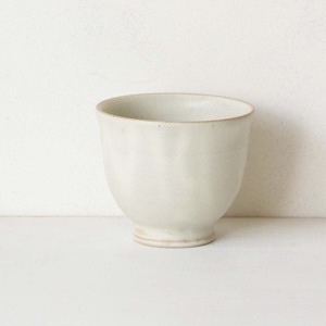 秋谷茂郎 リンゴ釉 端反湯呑み（25-031）