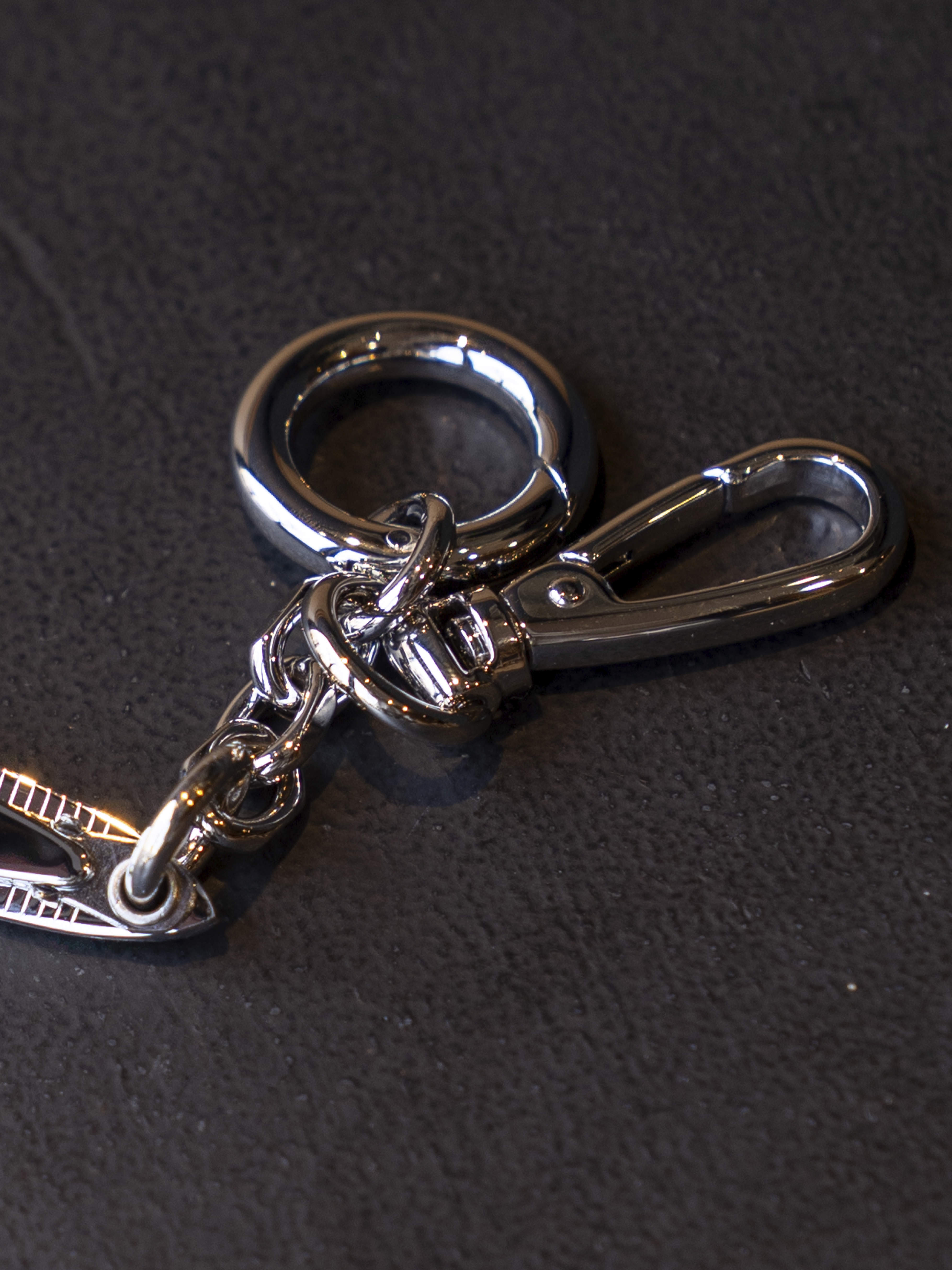 BPS MAISON MARGIELA KEYRING NAIL CUTTER Silver SA1UA0015P8834H7161