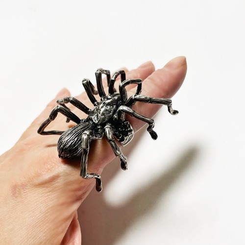 Old 925 Silver Ultra Big Spider Ring
