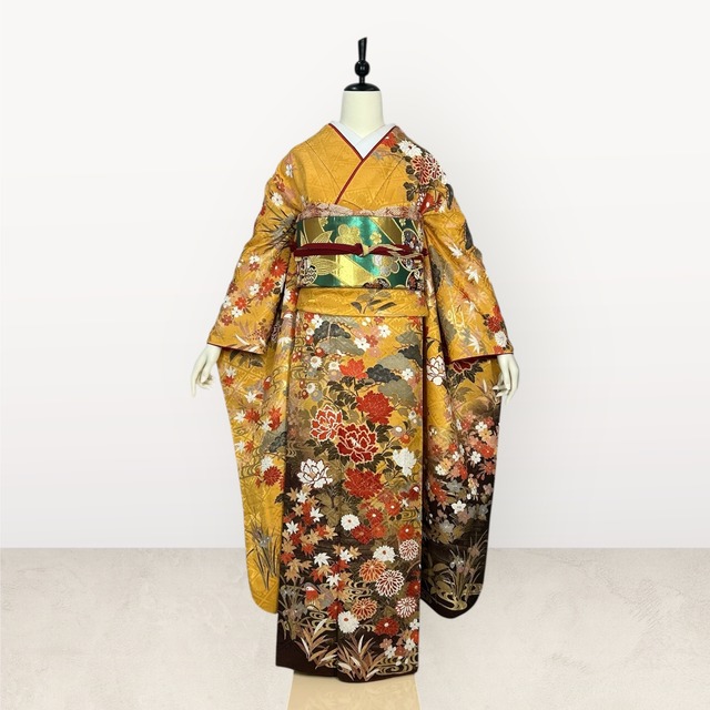 振袖レンタル フルセット F-050-Lサイズ