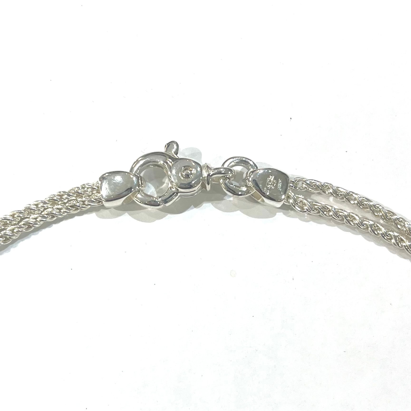 希少【TIFFANY&CO.】 2308 ティファニー ツイストダブルロープ