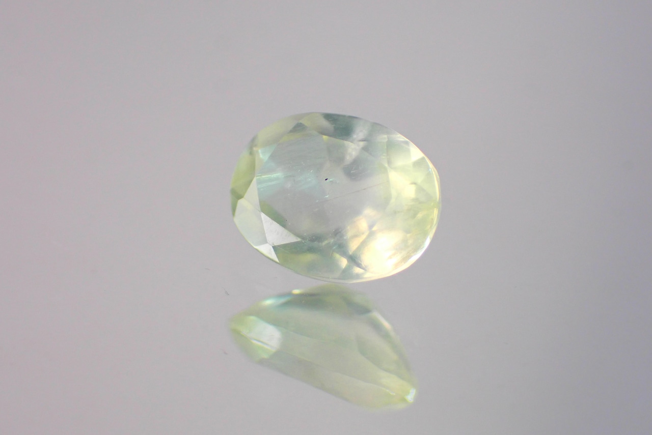 【原石セット】プレナイト　1.47ct/4.98ct　[D6-198]