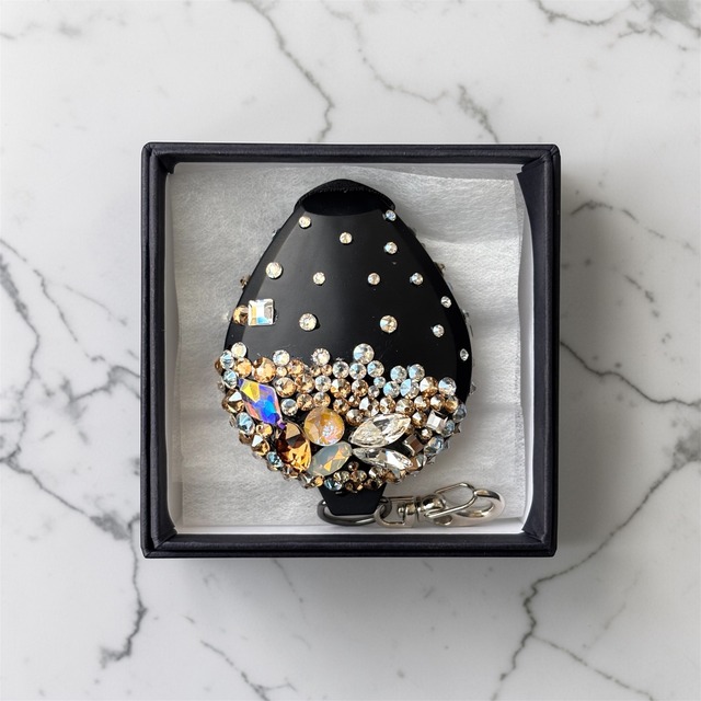 デコプティ　アワーグラス　ゴールド【斜めがけタイプ紐60センチ】