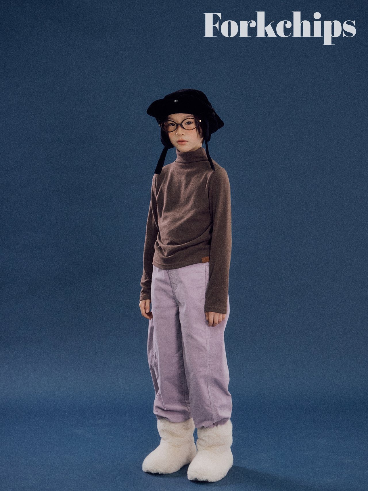 FORK CHIPS［取寄］viole velour pants 26winter