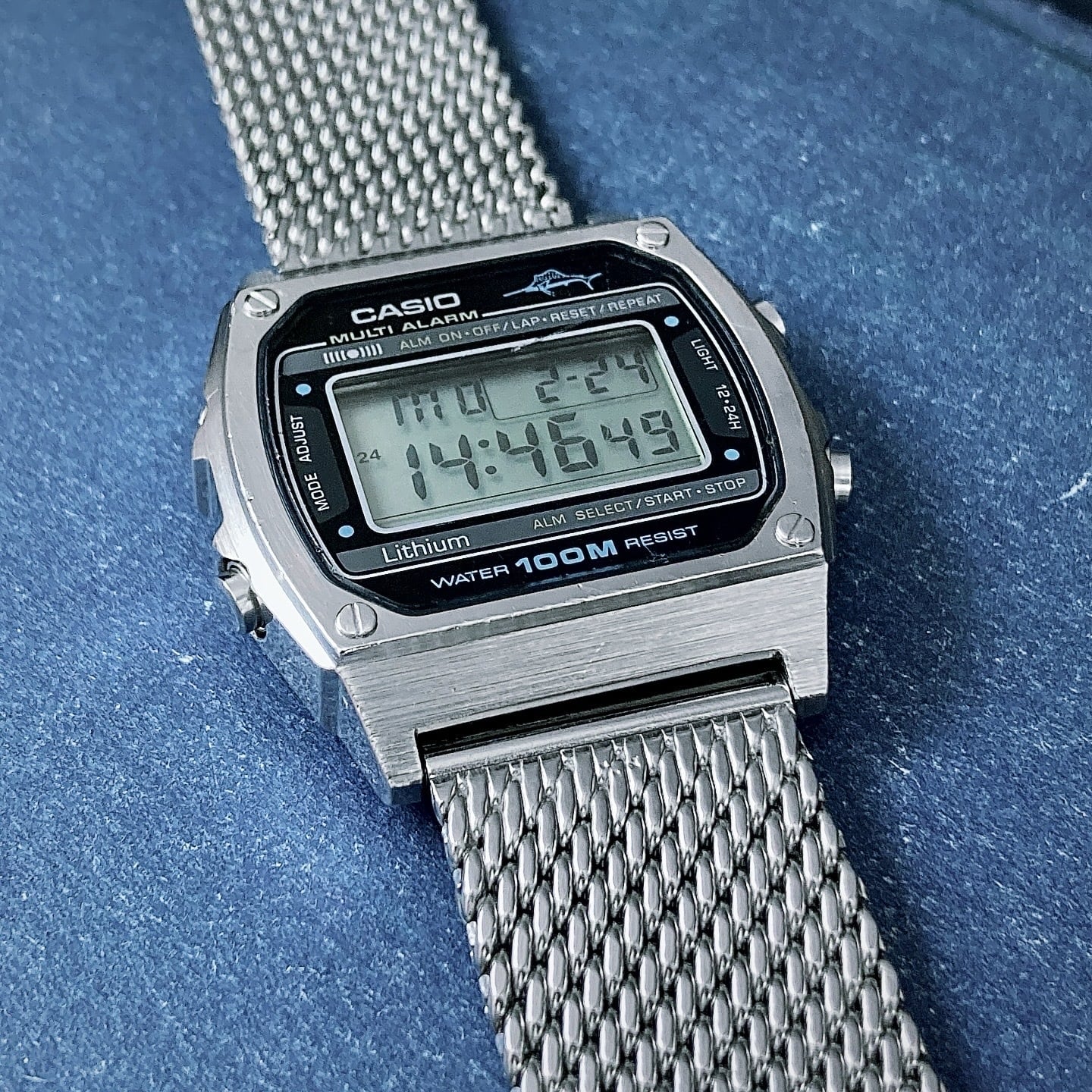 商品番号214 casio w650グレー Marlin | ふるカシ時計