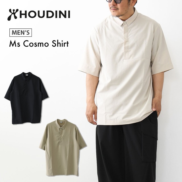 HOUDINI [フーディニ] Ms Cosmo Shirt [238724] メンズ コスモ シャツ・半袖シャツ・トレッキング・アクティビティ・キャンプ・旅行・MEN'S [2026SS]