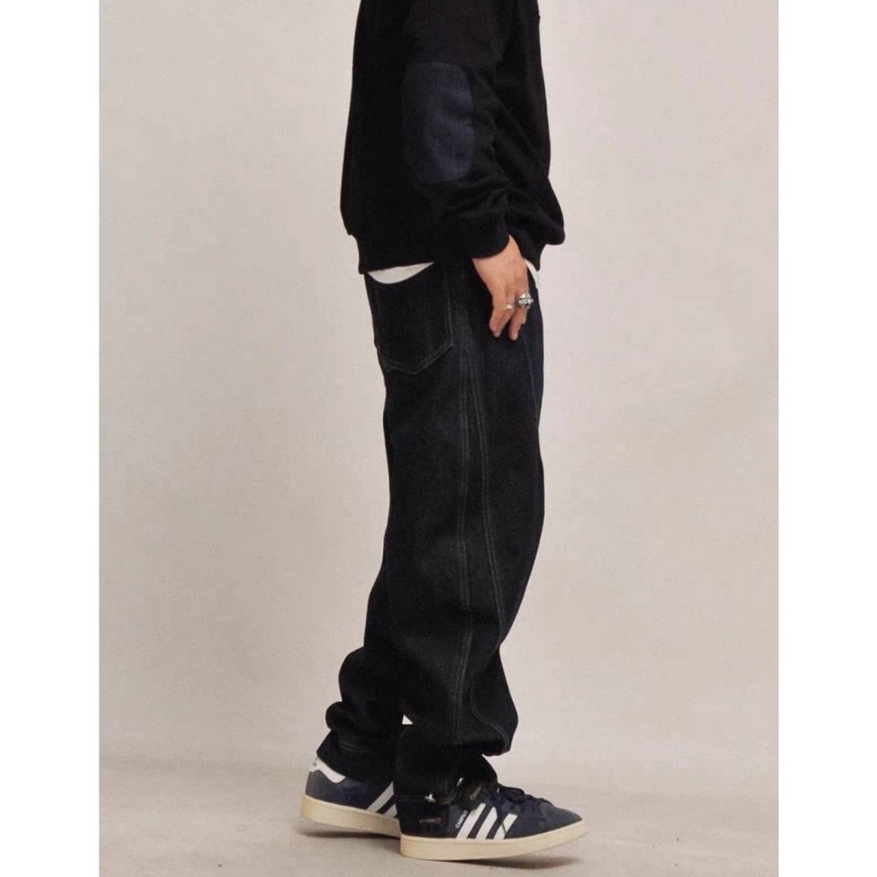 Balloon tapered denim pants 1084 - 3