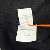 【CHROME HEARTS】クロムハーツ ハラコクロスパッチ ストレッチニットパーカー