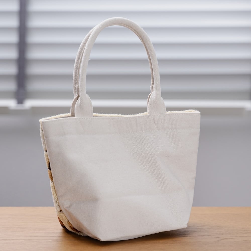 となりのトトロ ランチトート ほこモコシリーズ（アイボリー/7928