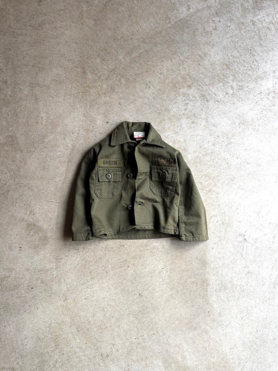 60's U.S.ARMY UTILITY SHIRTS “Kid's”