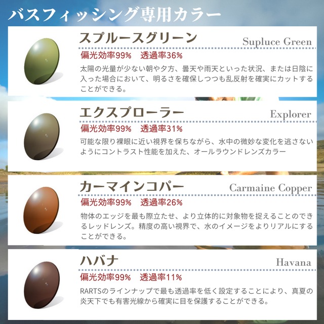BIG オリジナル偏光サングラス #24 CIENEGA × RARTS 大きいサイズ 釣り フィッシング アウトドア ドライブ サイクリング ゴルフ キャンプ-5枚目