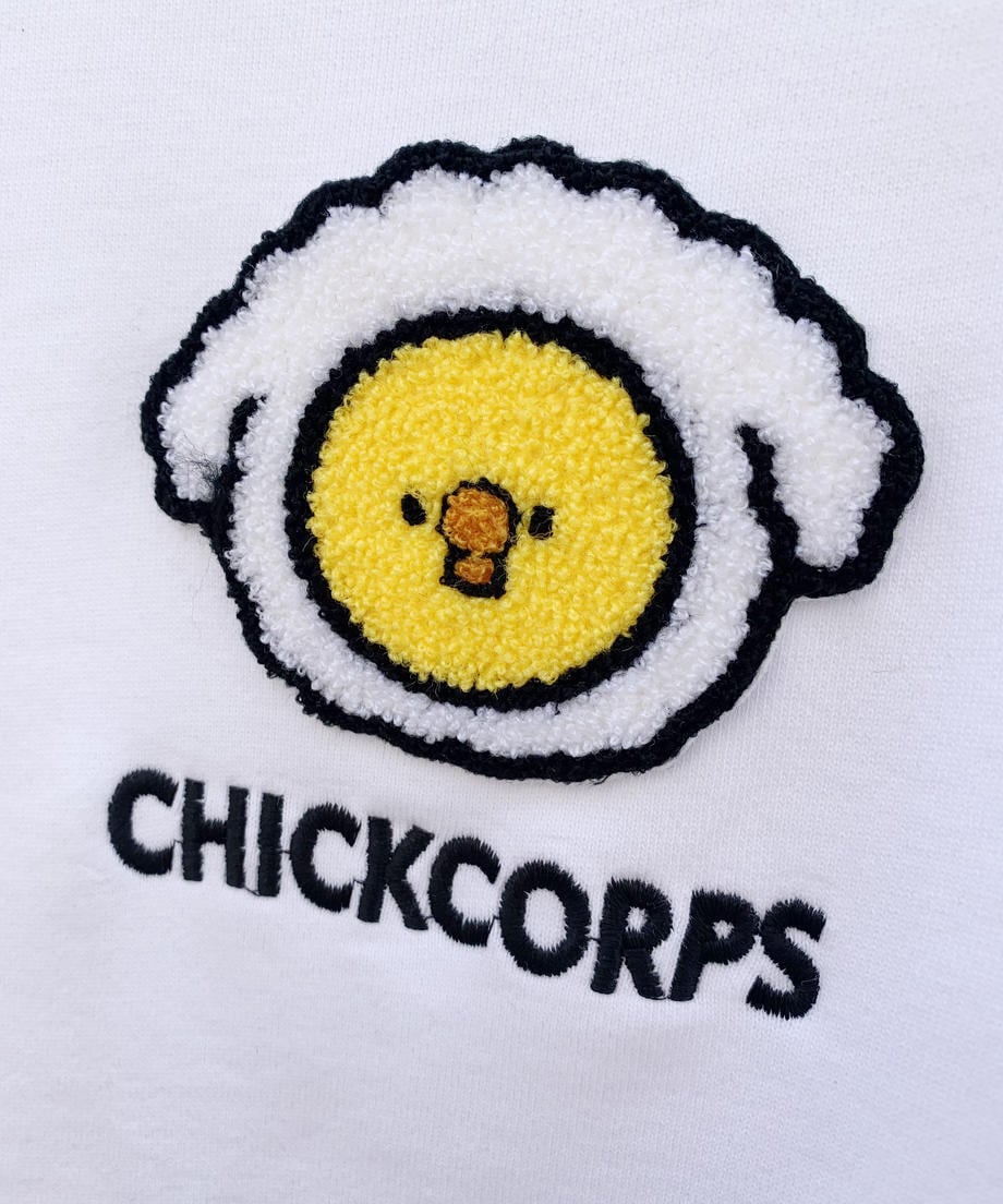 CHICK CORPS 羊ひよこ トレーナー ホワイト | chickcorps