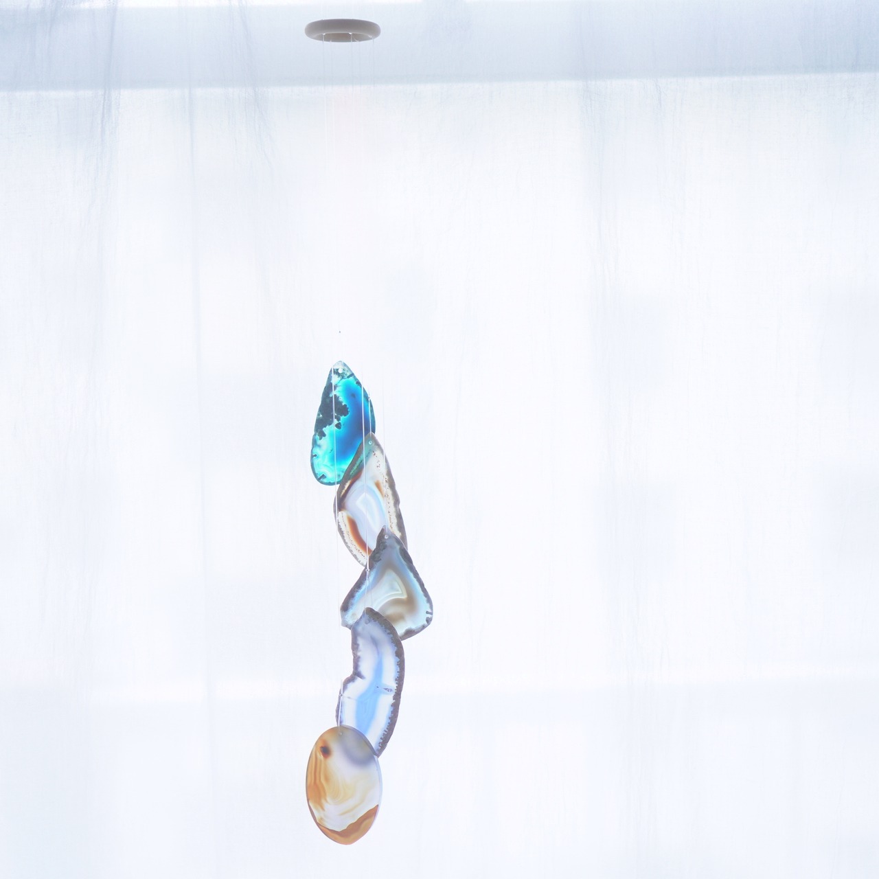 AKEBOSHI - アゲートヒーリングチャイム / Agate Sun Catcher Wind Chime 700