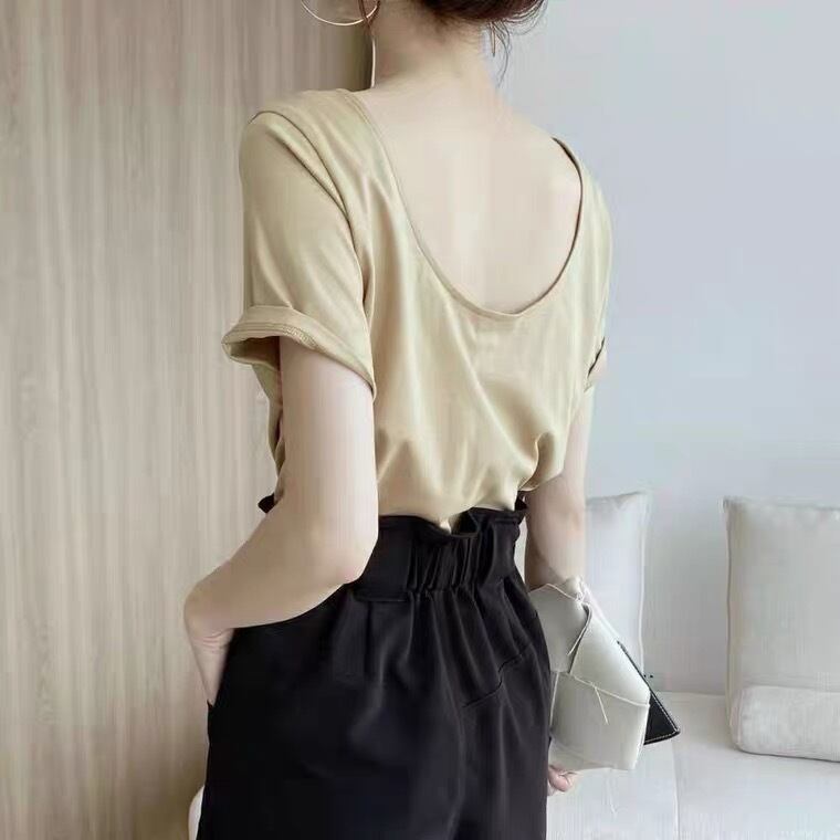 バックオープンTシャツ／21SST168 | GABINE