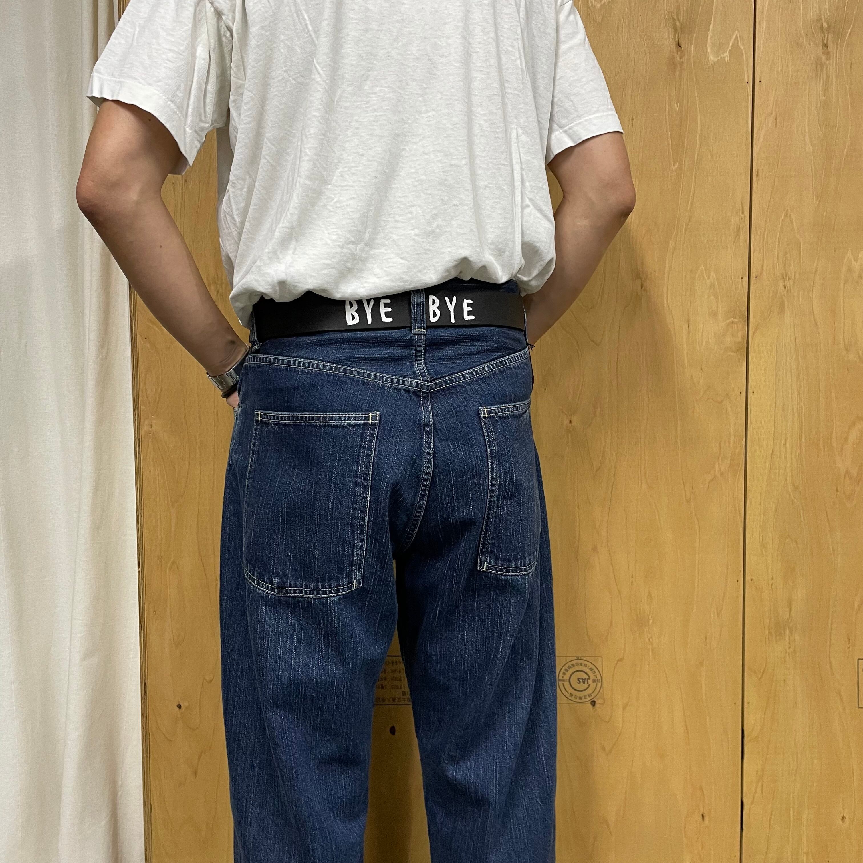 Willow Pants】BYE BYE belt-WIDE_BLACK | marfa store Willow Pants】BYE BYE belt-WIDE_BLACK | marfa store