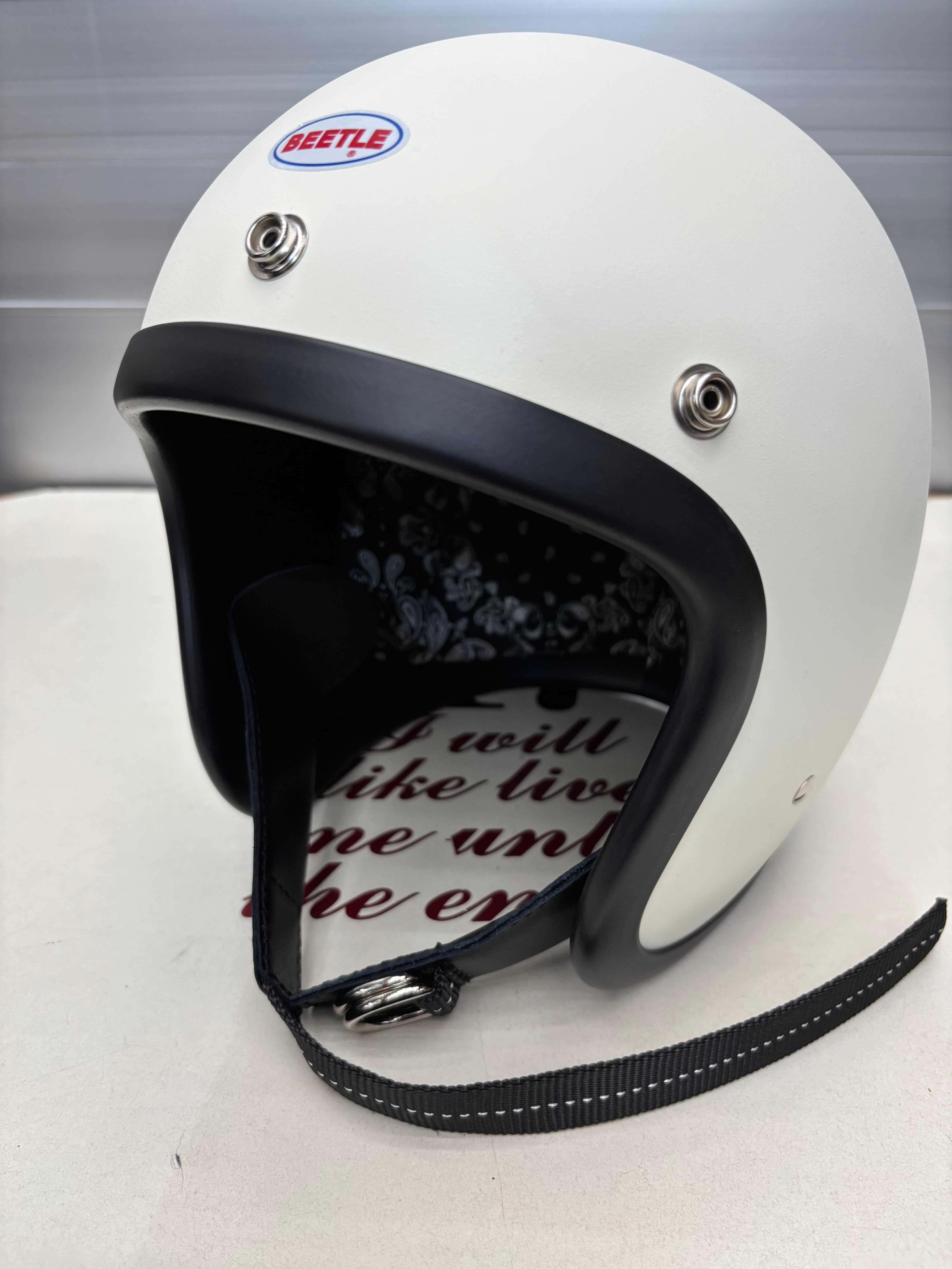 オーシャンビートル LAC OCEANBEETLE LAC 別注マット アイボリー ペイズリーインナー仕様! 各サイズ有り oceanbeetle lac SALE中!送料無料!